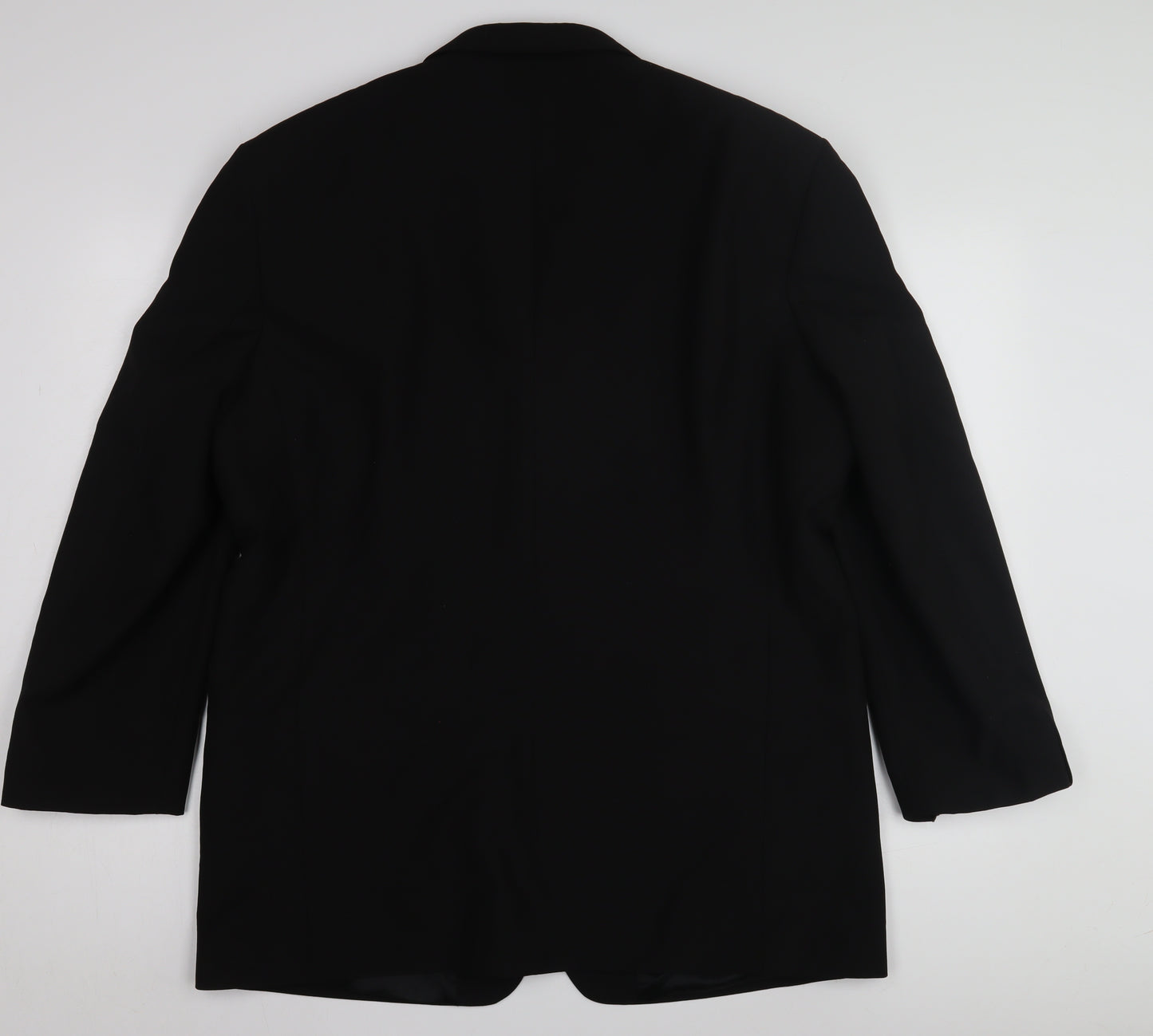 Copperstone Men's Black Blazer, Size 44, Regular Fit