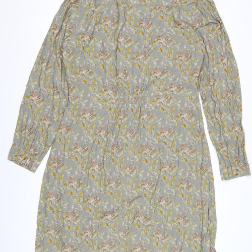 Indi & Cold Women's Floral Viscose Shift Dress XL