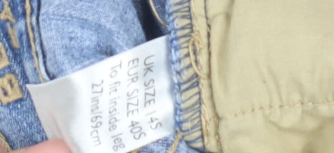 Berkertex Women's Blue Straight Jeans Size 14 Slim