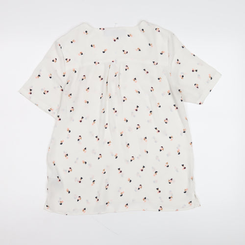 Marks and Spencer Women's Ivory Blouse Size 8