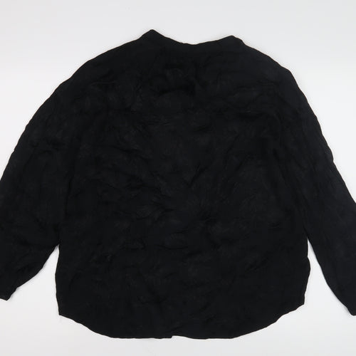 Marks and Spencer Women’s Black Long Sleeve Blouse, Size 14