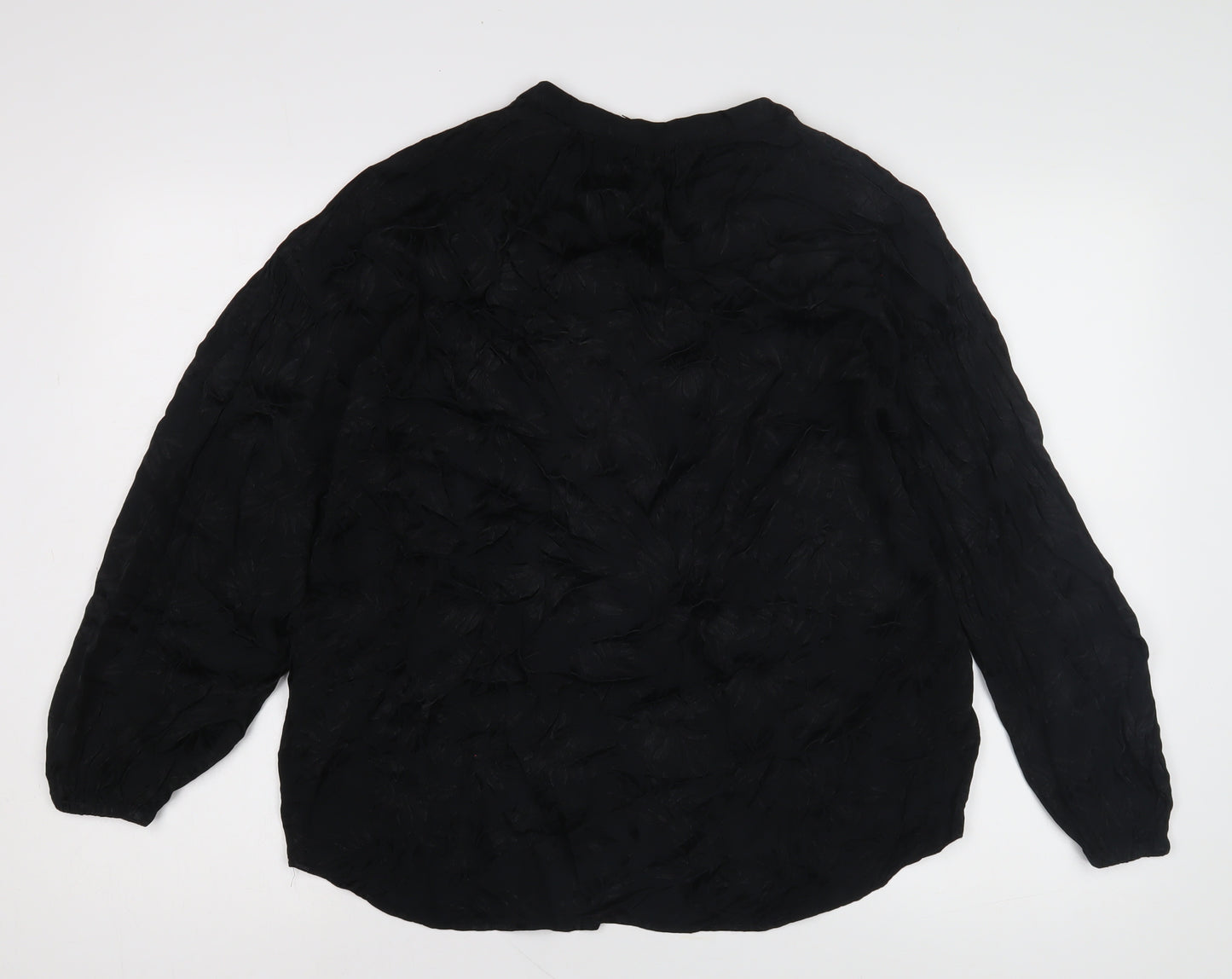 Marks and Spencer Women’s Black Long Sleeve Blouse, Size 14