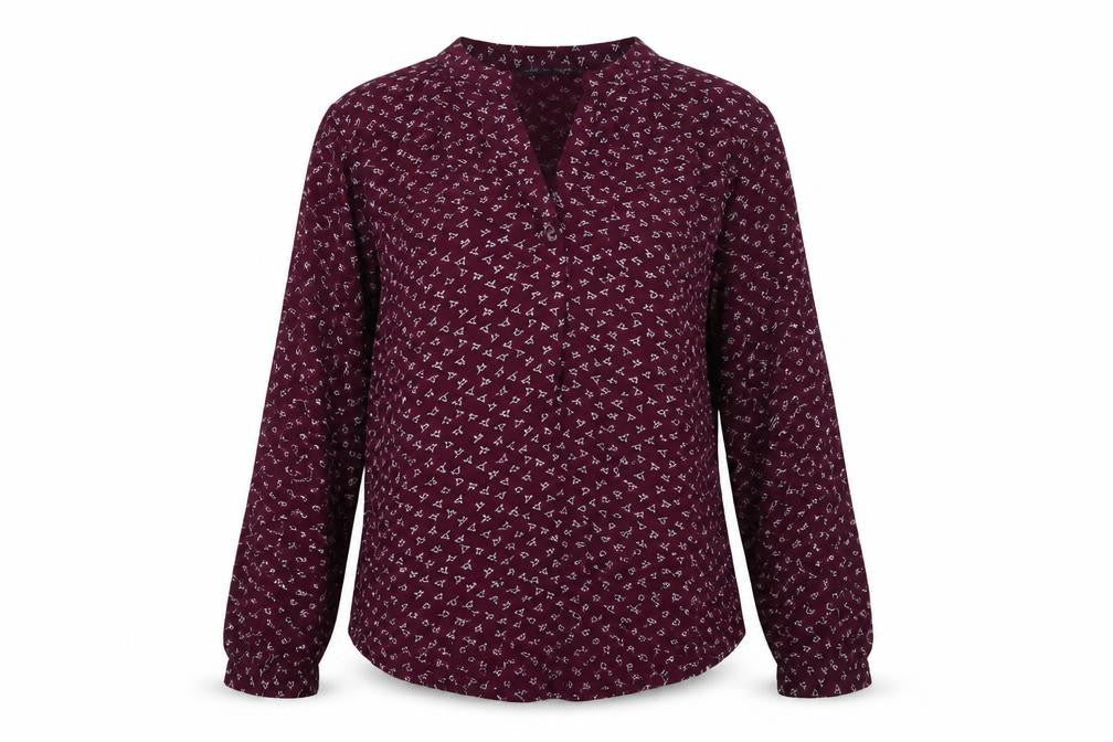 Front view of Marks & Spencer Women's Pink Blouse, size 10