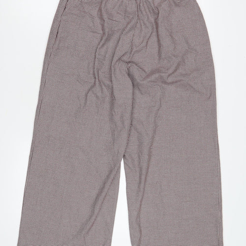 Zara Women's Multicoloured Cropped Trousers Size M