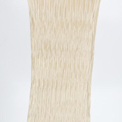 Next Women's Beige Pleated Skirt L