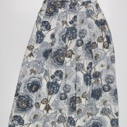 Country Casuals Women's Multicoloured Pleated Skirt Size 10