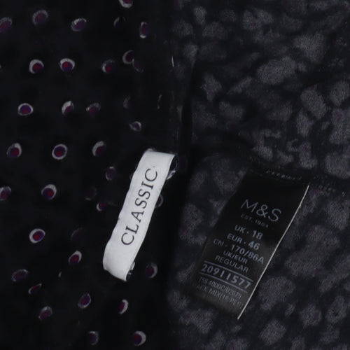 Marks and Spencer Black Women's Skirt Size 18