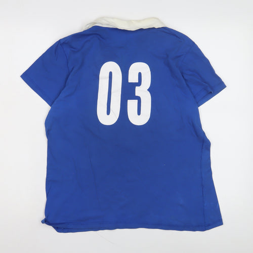 Spirit Union Blue Polo Jersey, Size 16, Italian Theme
