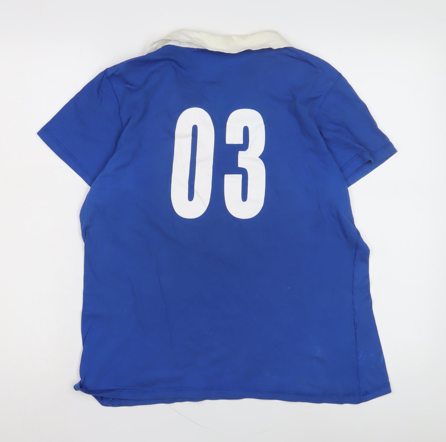 Spirit Union Blue Polo Jersey, Size 16, Italian Theme