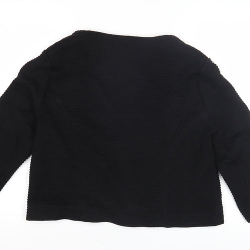 Precis Women's Black 3/4 Sleeve Jacket Size 16