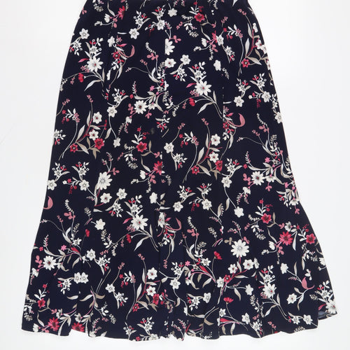 Saloos Women's Multicoloured A-Line Midi Skirt Size 14