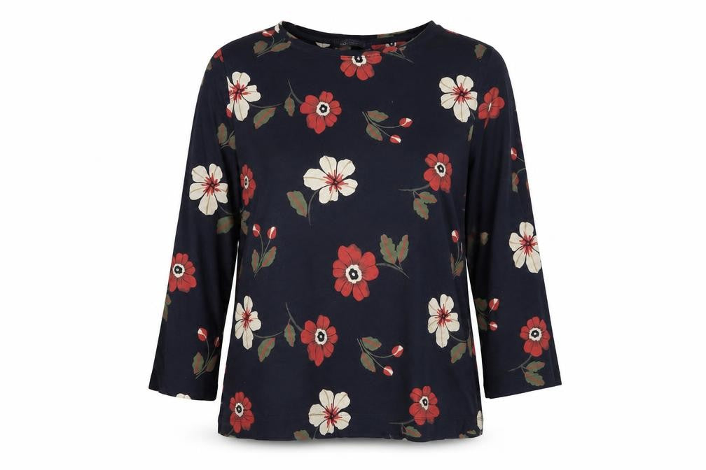 Front view of Marks & Spencer Floral Blouse, Women, size 14