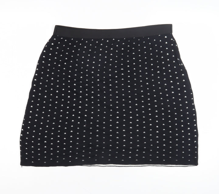 Trucco Women's Black Straight Pencil Skirt Size 14
