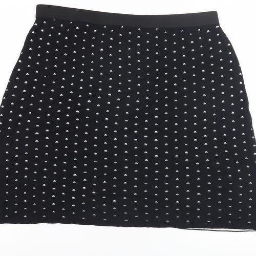 Trucco Women's Black Straight Pencil Skirt Size 14