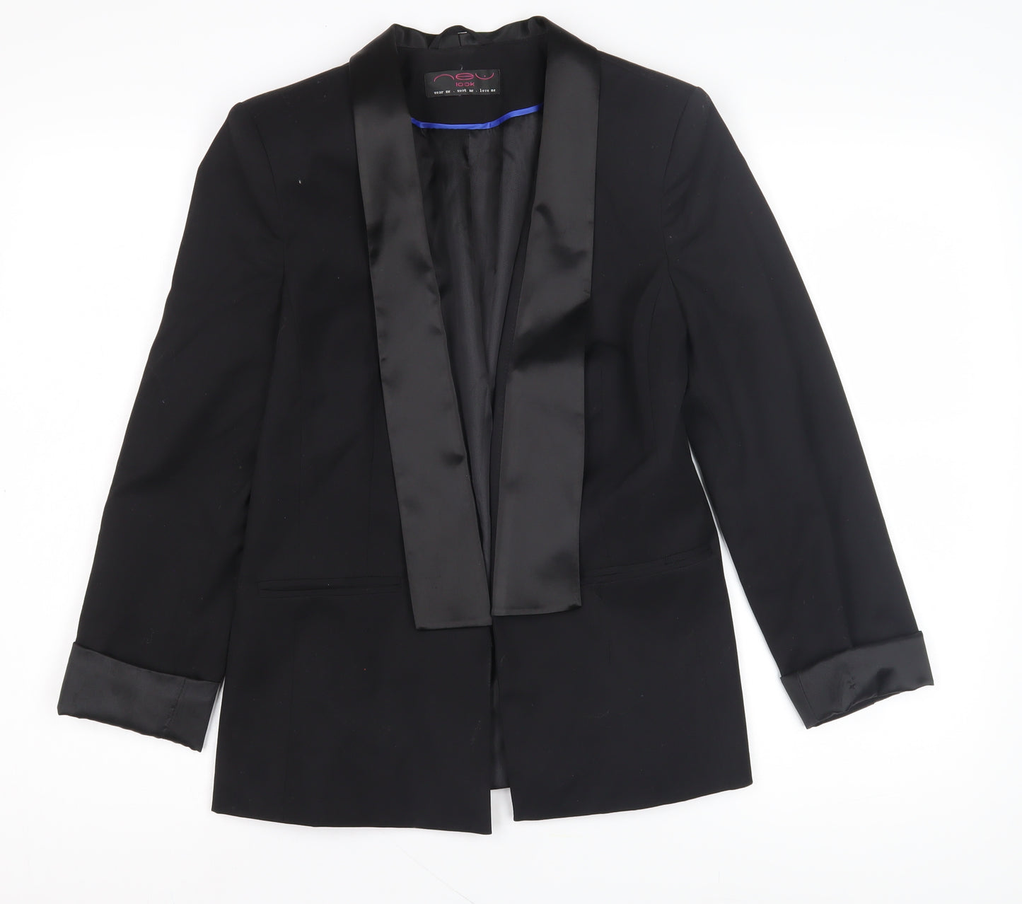 New Look Women's Black Blazer Size 10 Business Formal