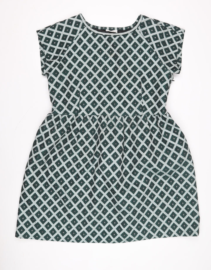 Savida Women's Green Geometric Dress Size 16