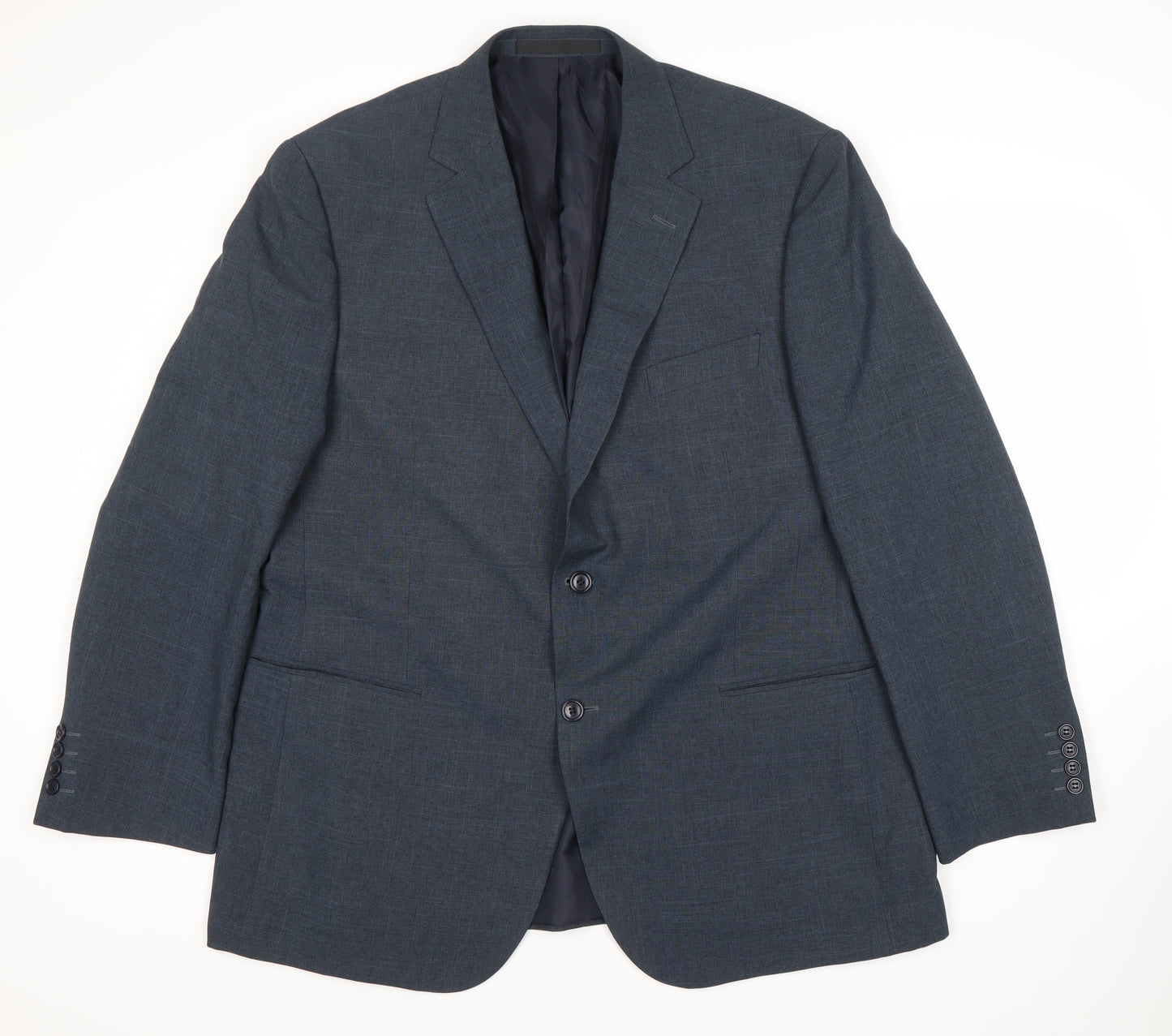 Marks and Spencer Men's Blue Blazer 44 Regular