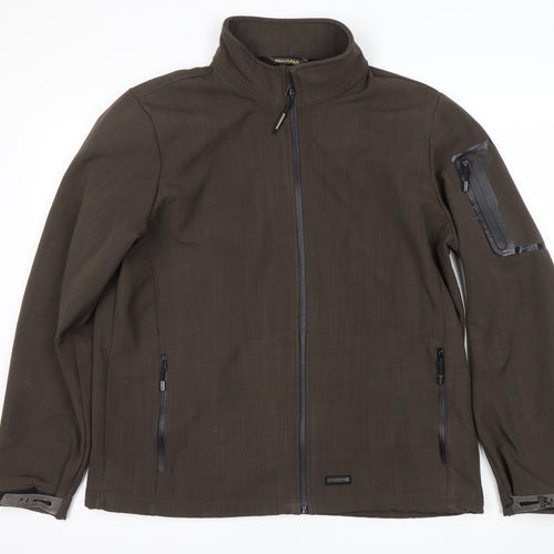 Iguana Men's Brown Soft Shell Jacket L