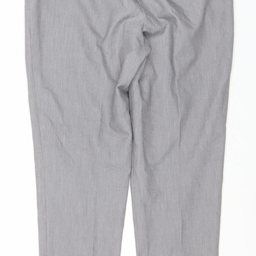 Dorothy Perkins Women's Grey Trousers Size 8