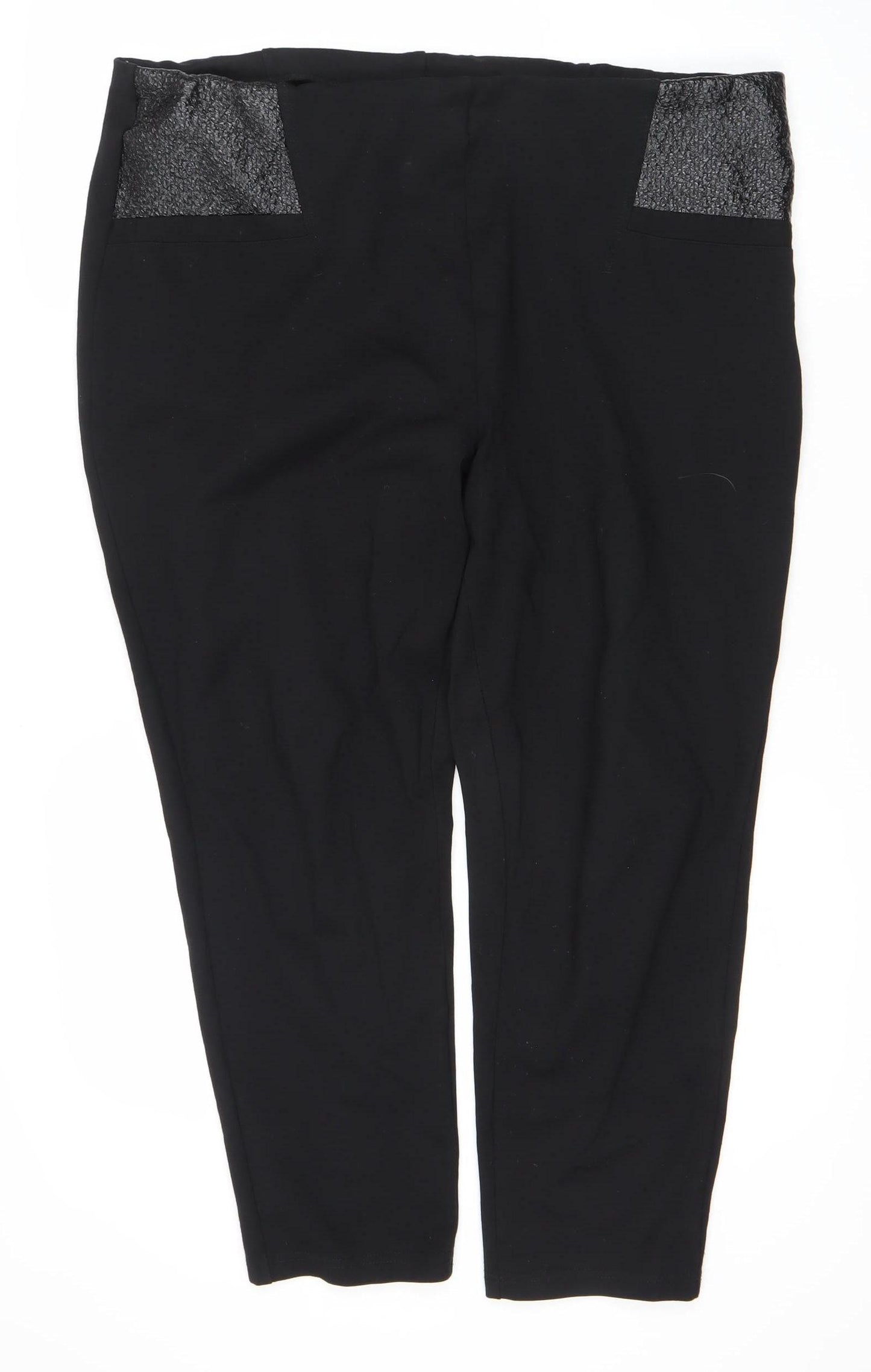 Star Women’s Black Trousers Size 20 Excellent Condition