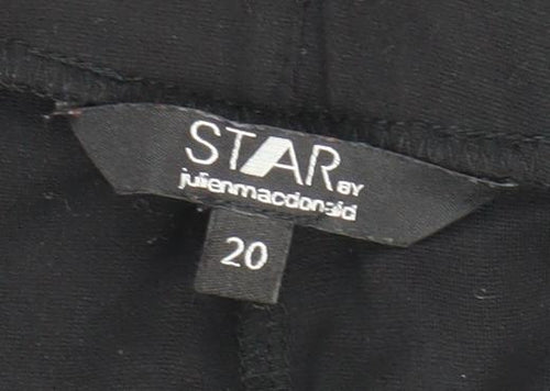 Star Women’s Black Trousers Size 20 Excellent Condition