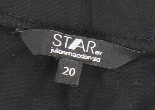 Star Women’s Black Trousers Size 20 Excellent Condition