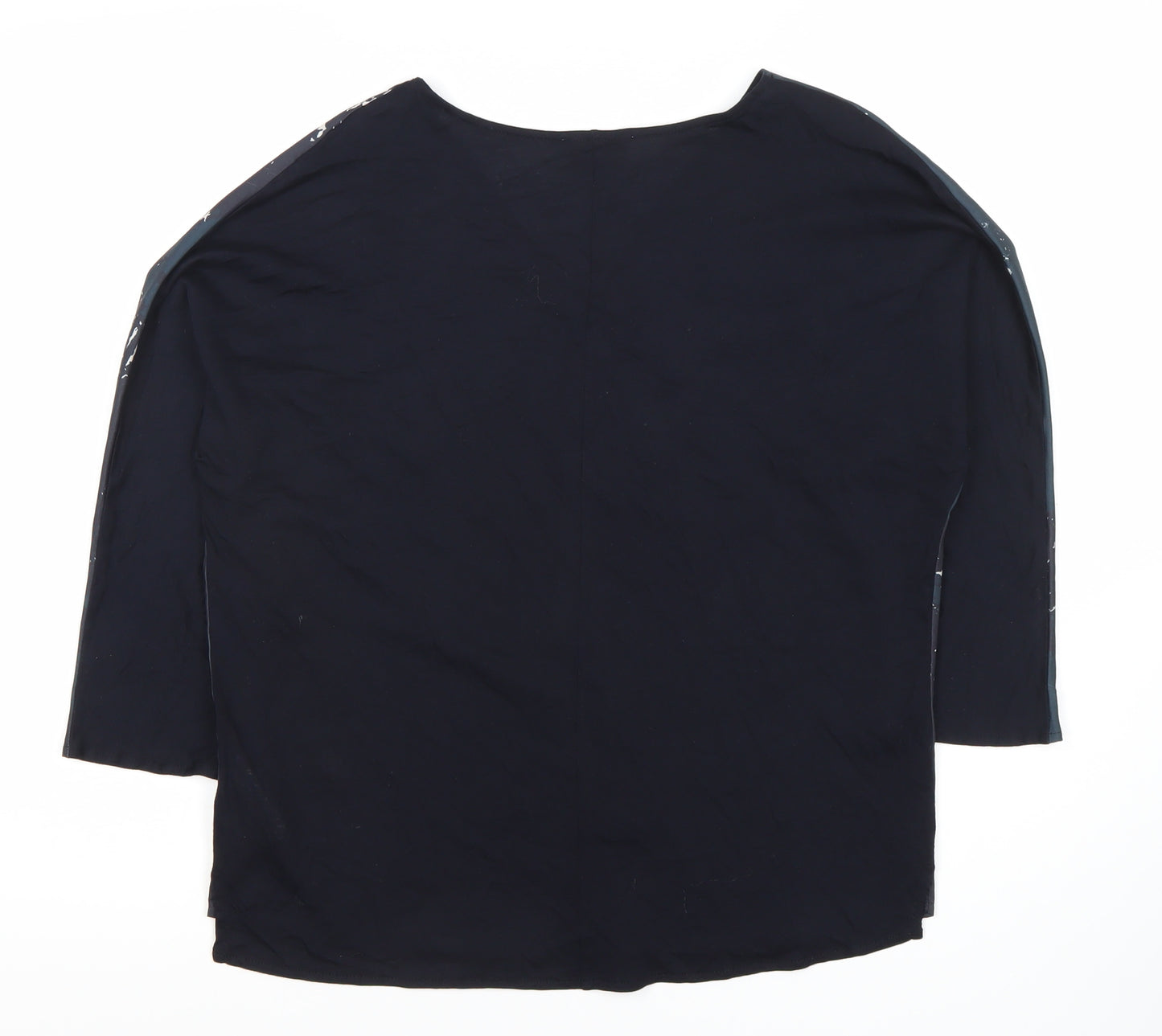 Betty & Co Women’s Blue V-Neck Blouse Size 8