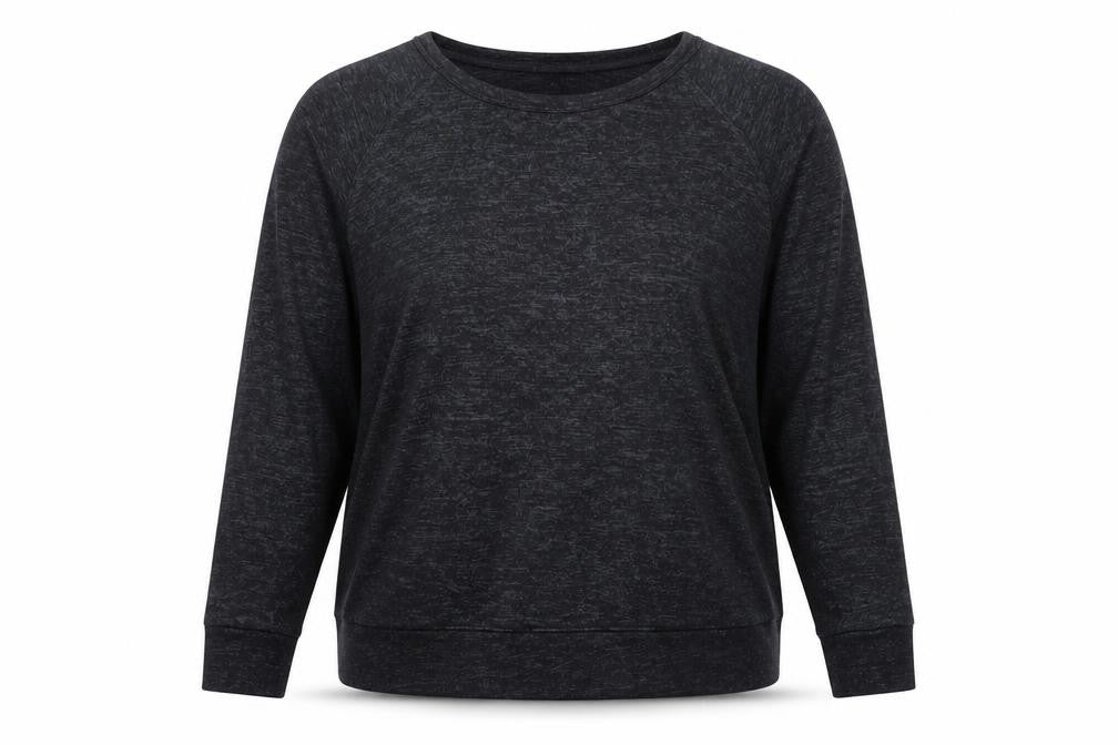 Buffalo Women’s Black Jumper L - Casual 3/4 Sleeve