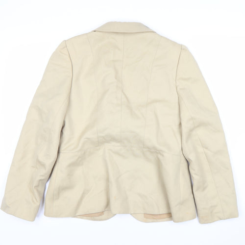 Élegance d'Europe Women's Beige Blazer Size 16