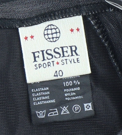 Fisser Women's Grey Straight Trousers Size 12