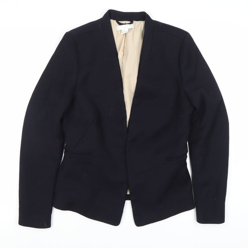 H&M Women's Black Blazer, Size 10, Lined, Excellent Condition