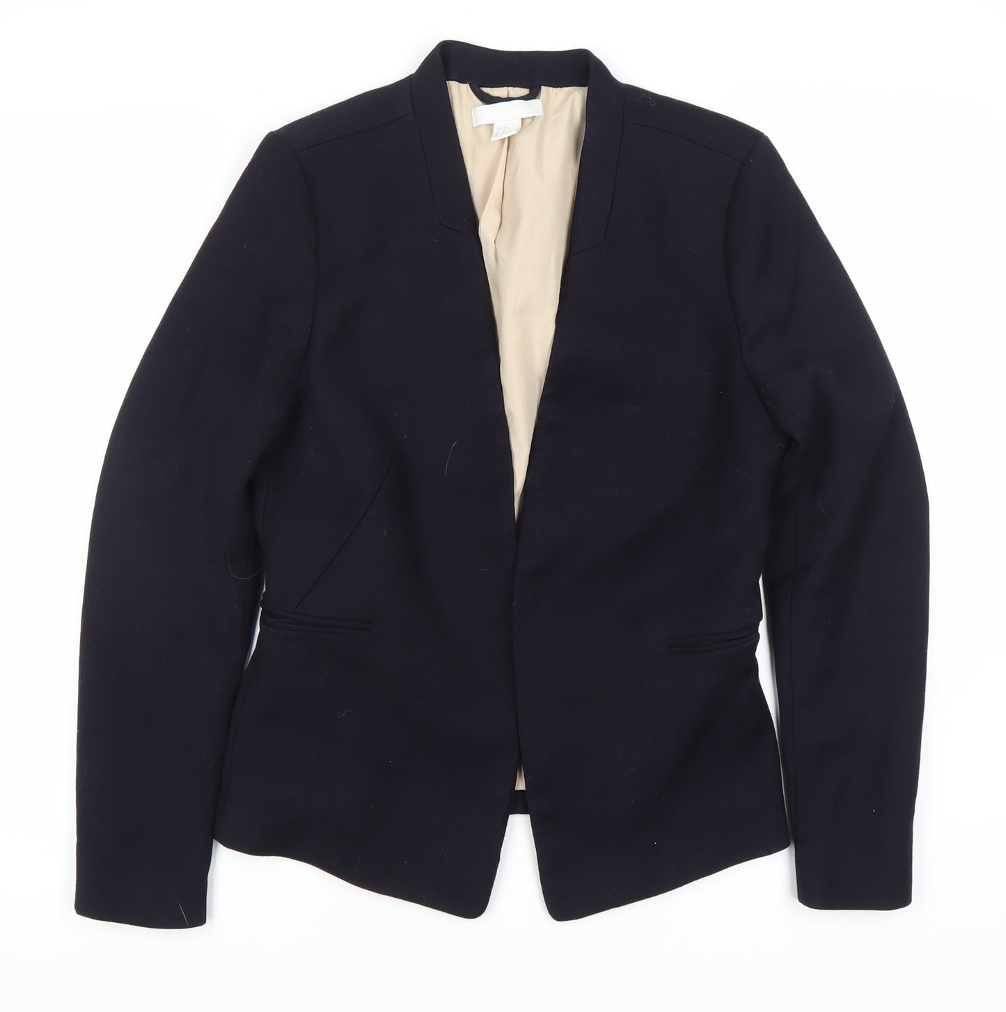 H&M Women's Black Blazer, Size 10, Lined, Excellent Condition