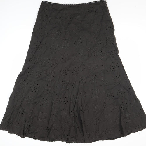 Marks and Spencer Women Black Skirt Regular Size 16
