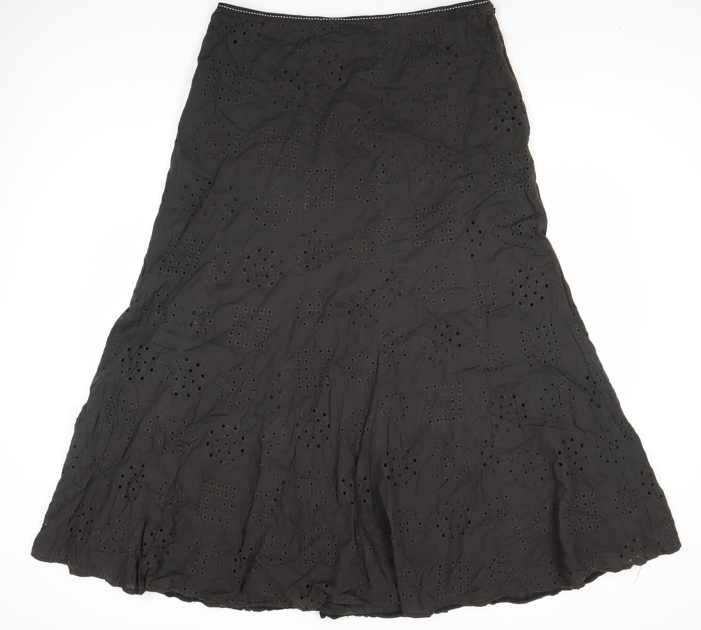 Marks and Spencer Women Black Skirt Regular Size 16
