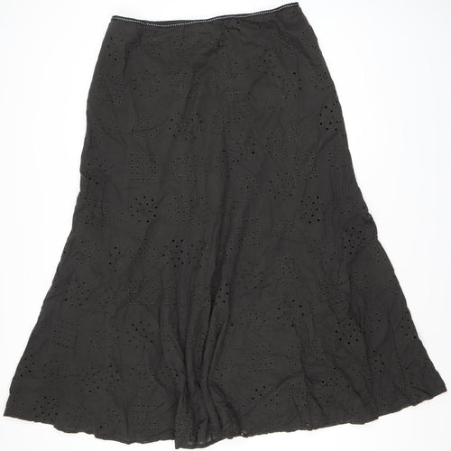 Marks and Spencer Women Black Skirt Regular Size 16