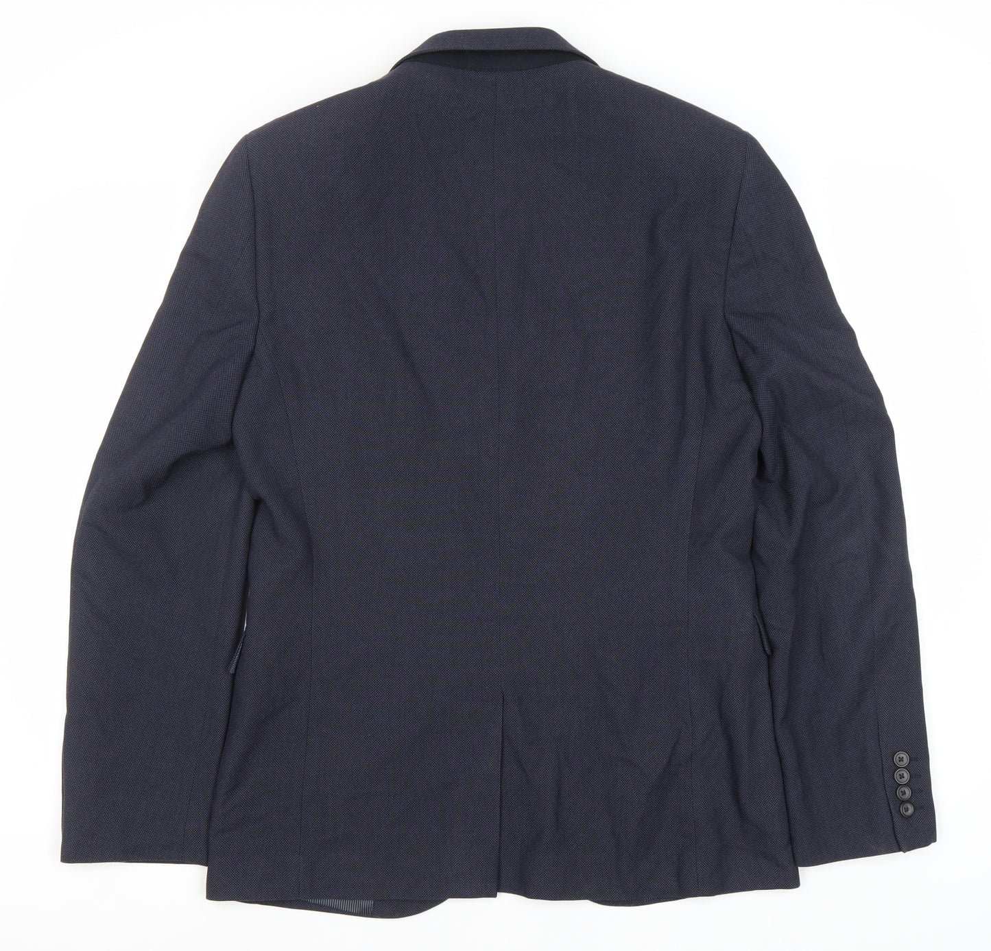 Next Men's Blue Blazer 40 Long Length Formal Classic
