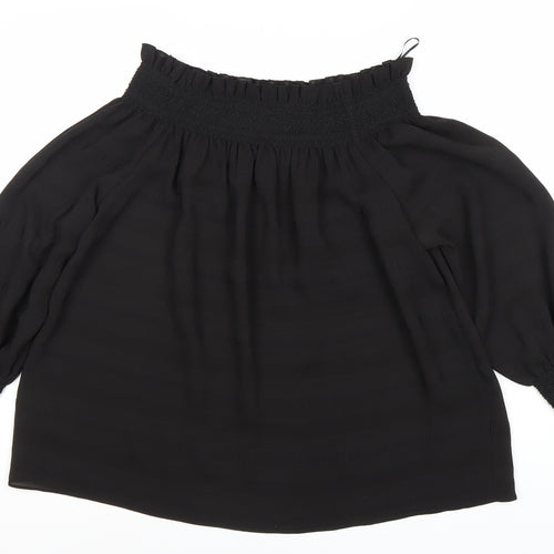 Star by Julien Macdonald Women's Black Blouse Size 16