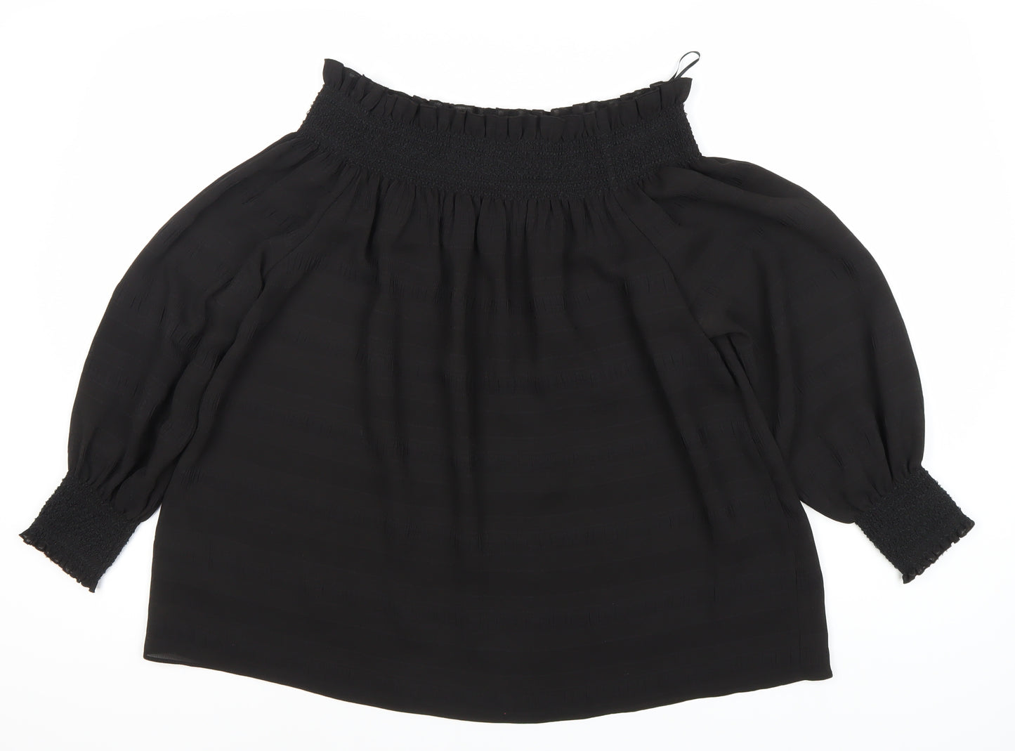 Star by Julien Macdonald Women's Black Blouse Size 16