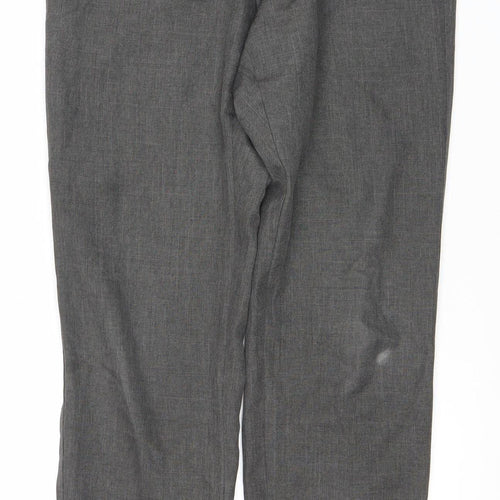 Marks & Spencer Men's Grey Slim Trousers 30W 31L