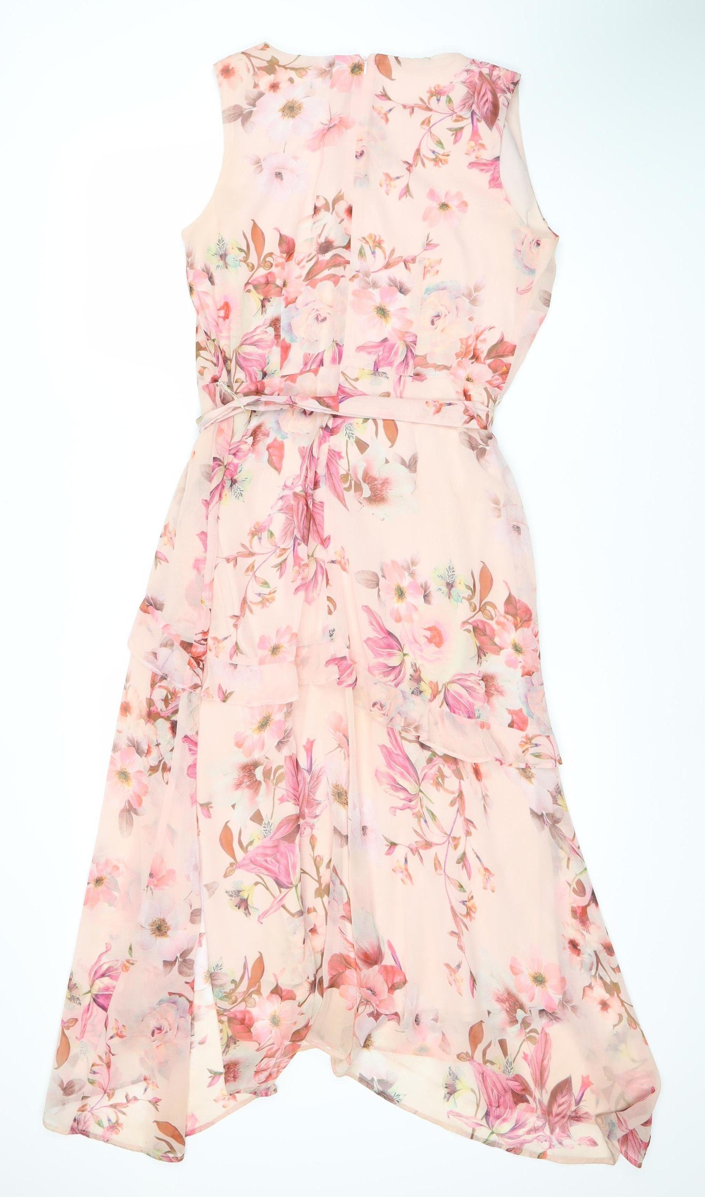 Roman Women's Multicoloured Floral Dress, Size 12