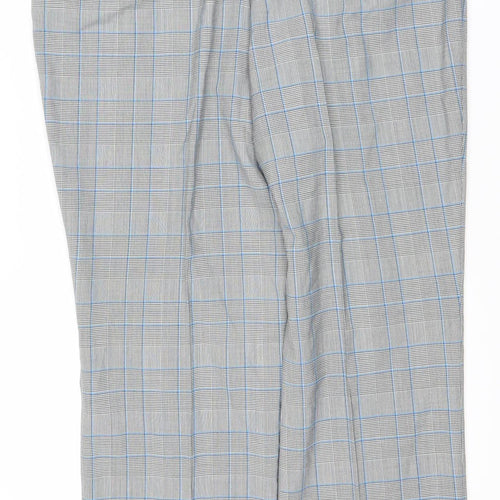 Frankenwälder Women's Grey Check Trousers Size 20