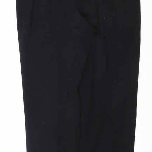 Gerry Weber Women's Black Straight Trousers Size 16