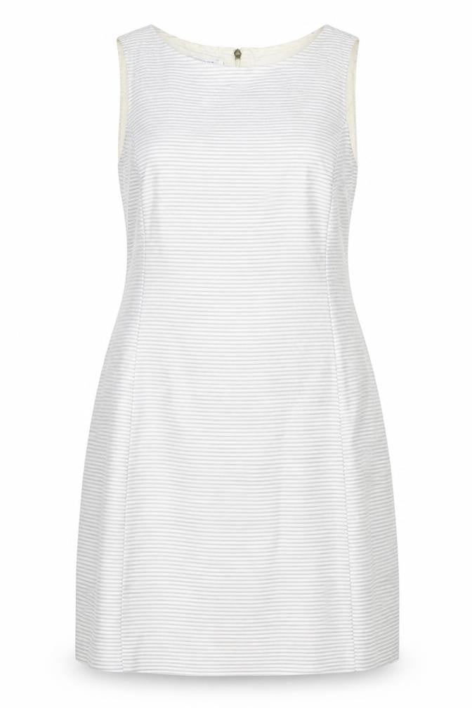 Marks and Spencer Women’s Ivory Striped Dress Size 10