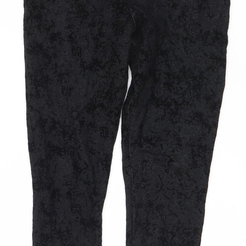 Next Women's Black Leggings Size 12 Elastic Waist