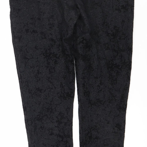 Next Women's Black Leggings Size 12 Elastic Waist