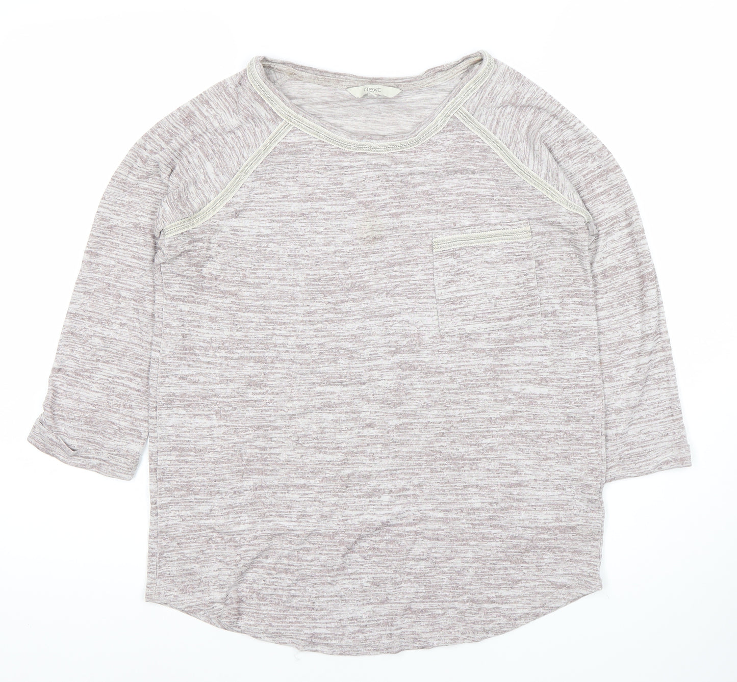 Next Women's Multicoloured Raglan Top Size 10