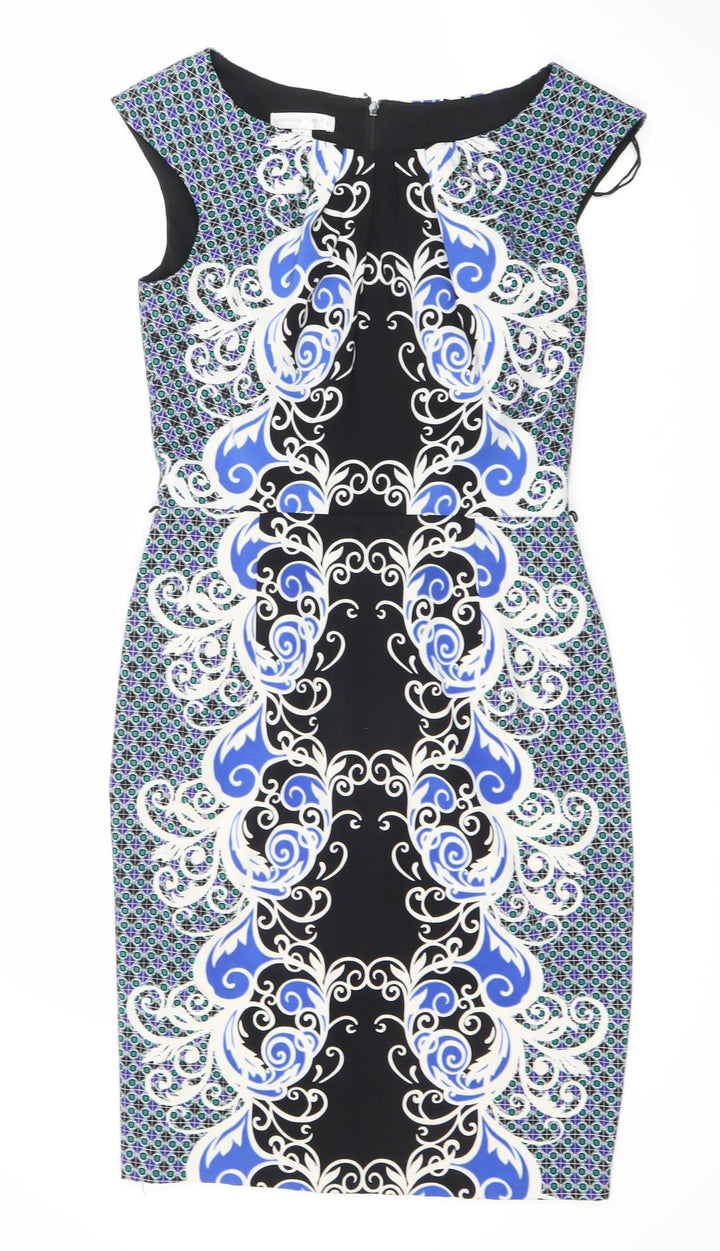 London Times Women's Multicoloured Dress Size 12