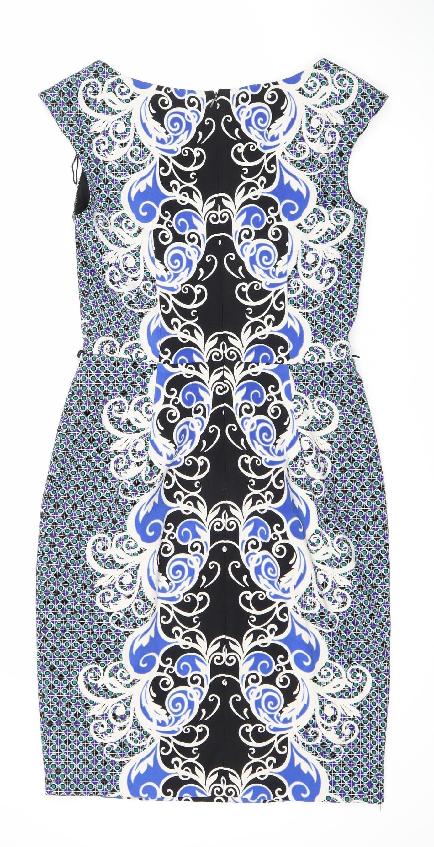 London Times Women's Multicoloured Dress Size 12