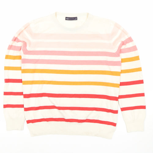 Marks and Spencer Women's Striped Pullover Jumper