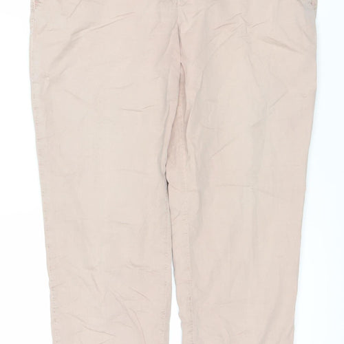 Marks and Spencer Women's Pink Trousers Size 14